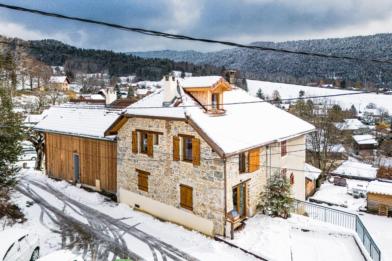 L'Authentique Villa Le Sappey-en-Chartreuse Exterior foto
